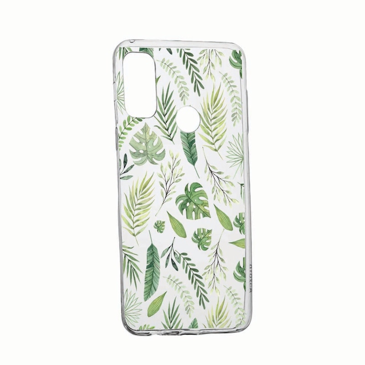 Кейс за Alcatel 3X (2020), Leaves, износоустойчив, противоплъзгащ, 77