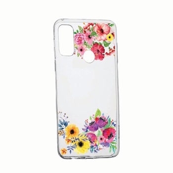 Husa pentru Samsung Nord N10 5G, Flowers, rezistenta la uzura, anti-alunecare, 56 Husa pentru Samsung Nord N10 5G, Flowers, rezistenta la uzura, anti-alunecare, 56