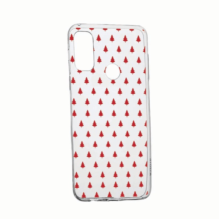 Кейс за Alcatel 3X (2020), износоустойчив, противоплъзгащ, Коледен, 174