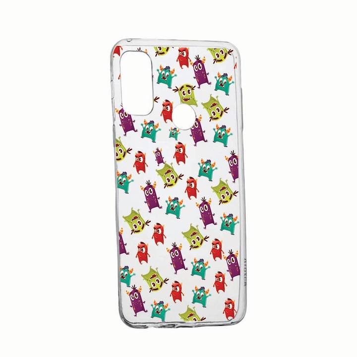 Калъф за Alcatel 3X (2020), Monsters, износоустойчив, противоплъзгащ, 121