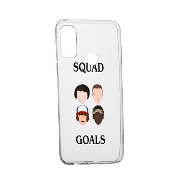 Husa Stranger Things, pentru Samsung Galaxy A21s, rezistenta la uzura, anti-alunecare, 374 Husa Stranger Things, pentru Samsung Galaxy A21s, rezistenta la uzura, anti-alunecare, 374