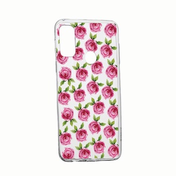 Husa pentru OnePlus Nord N100, Rose, rezistenta la uzura, anti-alunecare, 107 Husa pentru OnePlus Nord N100, Rose, rezistenta la uzura, anti-alunecare, 107