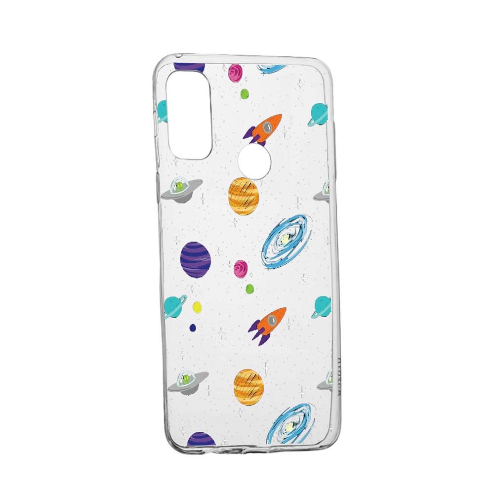 Husa Silicon Universe, Planets, Compatibila Cu Google Pixel 4a 5G, rezistenta la uzura, anti-alunecare, 466