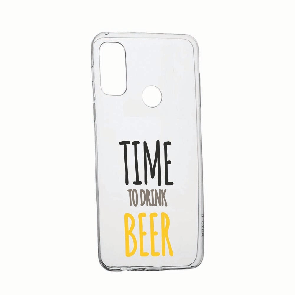 Husa pentru OnePlus Nord N10 5G, rezistenta la uzura, anti-alunecare, Bere, 157