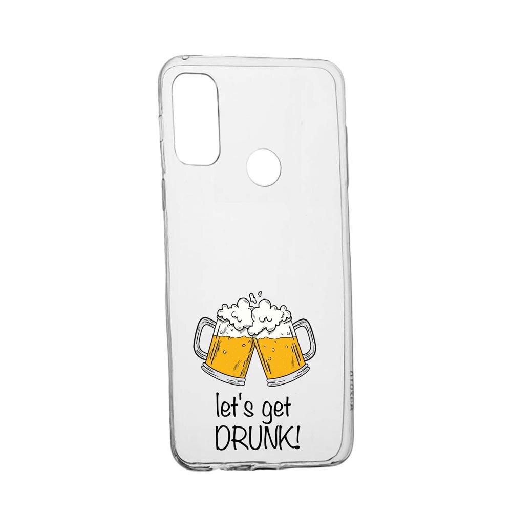 Husa Silicon Compatibila Cu Google Pixel 4a, rezistenta la uzura, anti-alunecare, Let`s Get Drunk, 170