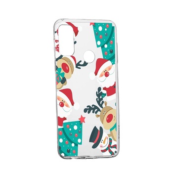 Husa Xmas, Craciun, pentru Oppo A15, rezistenta la uzura, anti-alunecare, 338 Husa Xmas, Craciun, pentru Oppo A15, rezistenta la uzura, anti-alunecare, 338