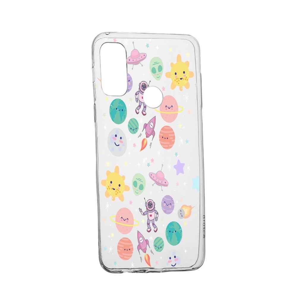 Husa Silicon Universe, Planets UFO, Compatibila Cu Google Pixel 4a 5G, rezistenta la uzura, anti-alunecare, 473