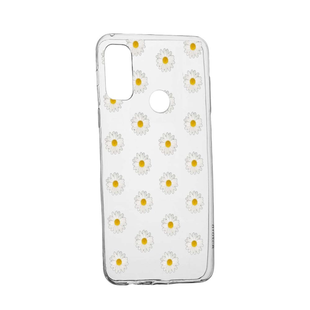 Husa Silicon Happy Flowers, Compatibila Cu Google Pixel 4a 5G, rezistenta la uzura, anti-alunecare, 513