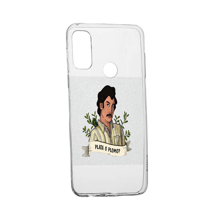 Narcos Pablo Escobar Movie Case за Alcatel 3X (2020) Устойчив на износване противоплъзгащ първокласен силикон 438