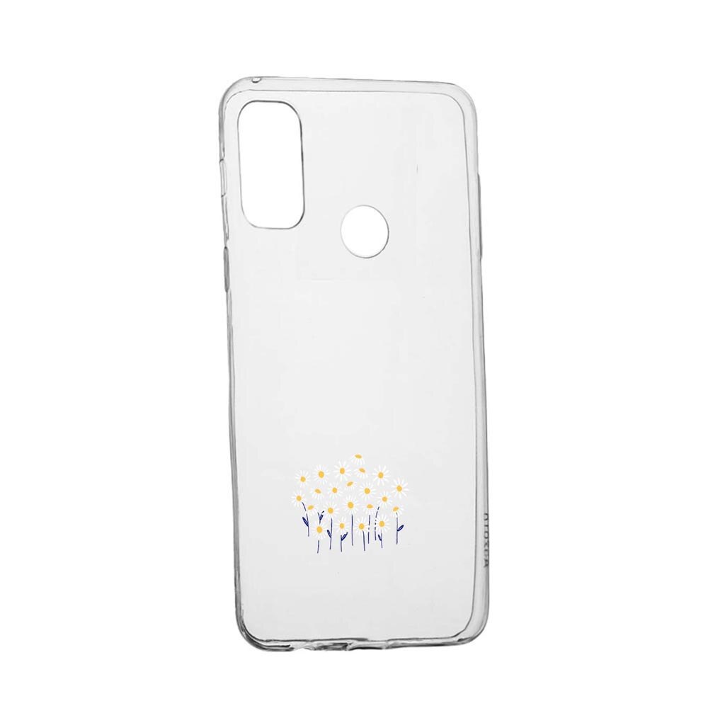 Husa Silicon Little Flowers, Compatibila Cu Motorola Moto G20, rezistenta la uzura, anti-alunecare, 642