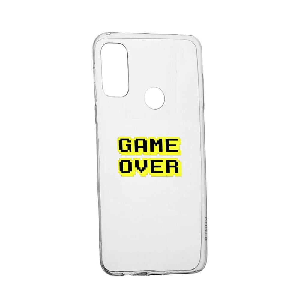 Husa Silicon Game Over, Compatibila Cu Google Pixel 4a 5G, rezistenta la uzura, anti-alunecare, 671