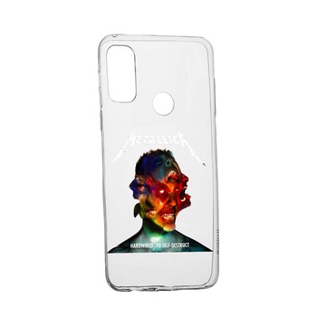 Husa Metallica, pentru Oppo A53, rezistenta la uzura, anti-alunecare, din silicon Premium, 545 Husa Metallica, pentru Oppo A53, rezistenta la uzura, anti-alunecare, din silicon Premium, 545