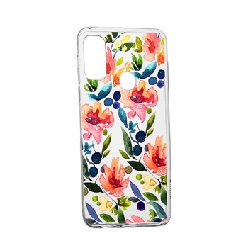 Husa Flowers Spring, pentru Samsung Nord N100, rezistenta la uzura, anti-alunecare, din silicon Premium, 628 Husa Flowers Spring, pentru Samsung Nord N100, rezistenta la uzura, anti-alunecare, din silicon Premium, 628