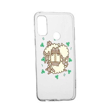 Husa Rabbits - Lambs, pentru Samsung Galaxy A21s, rezistenta la uzura, anti-alunecare, din silicon Premium, 692 Husa Rabbits - Lambs, pentru Samsung Galaxy A21s, rezistenta la uzura, anti-alunecare, din silicon Premium, 692