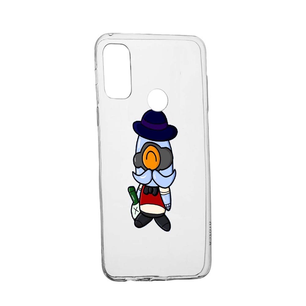 Husa Silicon Brawl Stars, Compatibila Cu Motorola Moto G9 Power, rezistenta la uzura, anti-alunecare, 649