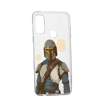 Husa Star Wars, The Mandalorian pentru Oppo A53, rezistenta la uzura, anti-alunecare, din silicon Premium, 461 Husa Star Wars, The Mandalorian pentru Oppo A53, rezistenta la uzura, anti-alunecare, din silicon Premium, 461