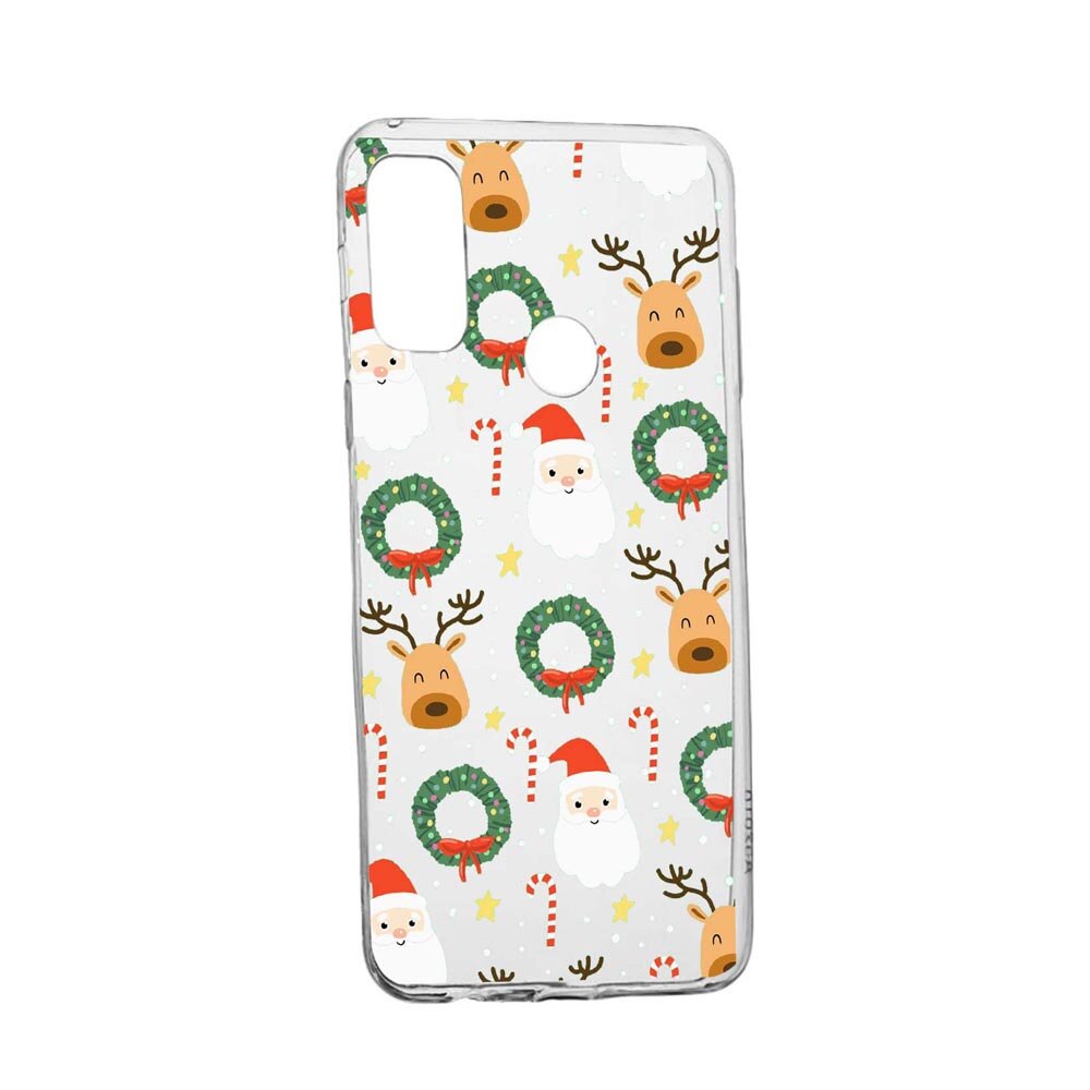 Husa Silicon Xmas, Compatibila Cu Google Pixel 4a 5G, rezistenta la uzura, anti-alunecare, 350