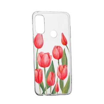 Husa Silicon Red Roses, Compatibila Cu Motorola Moto G20, rezistenta la uzura, anti-alunecare, 633 Husa Silicon Red Roses, Compatibila Cu Motorola Moto G20, rezistenta la uzura, anti-alunecare, 633