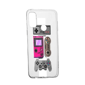 Husa Gamer - Xbox - Nintendo, pentru Samsung Nord N10 5G, rezistenta la uzura, anti-alunecare, din silicon Premium, 670 Husa Gamer - Xbox - Nintendo, pentru Samsung Nord N10 5G, rezistenta la uzura, anti-alunecare, din silicon Premium, 670