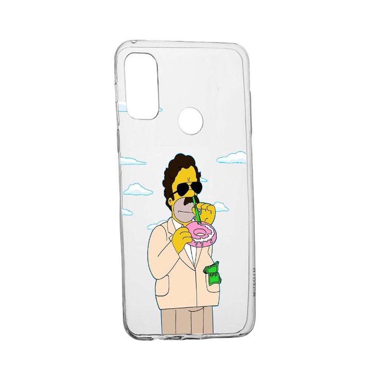 Narcos Simpson Movie Case за Alcatel 3X (2020) Устойчив на износване противоплъзгащ първокласен силикон 440
