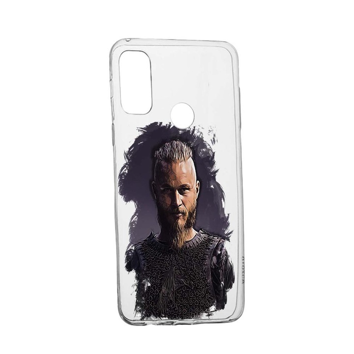 Ragnar Lothbrok Movie Vikings Калъф за Alcatel 3X (2020) Устойчив на износване противоплъзгащ първокласен силикон 452