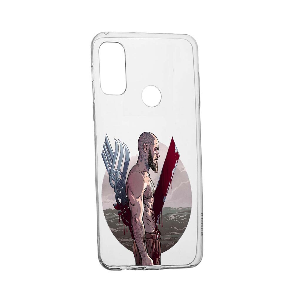 Husa Silicon Vikings Ragnar Lothbrok Movie, Compatibila Cu Google Pixel 4a 5G, rezistenta la uzura, anti-alunecare, 455