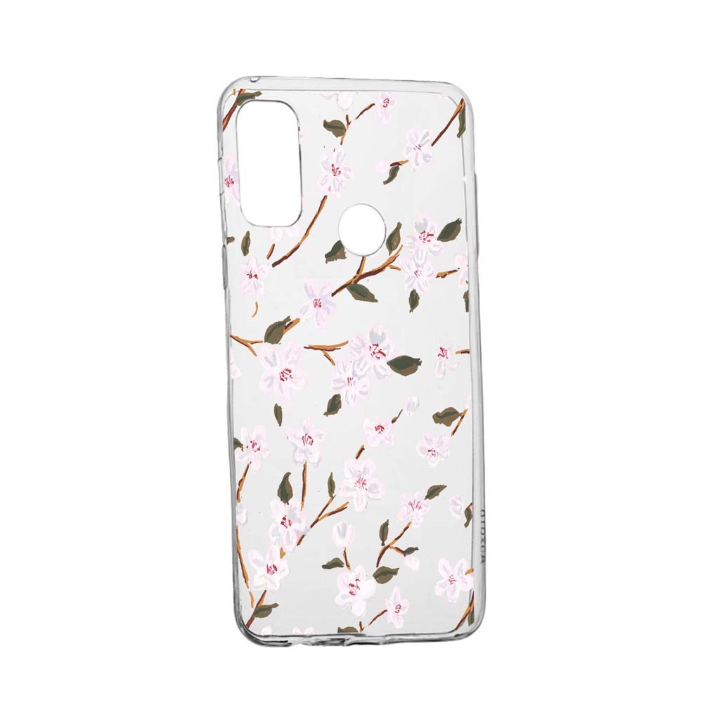 Husa Silicon Spring Flower, Compatibila Cu Google Pixel 4a, rezistenta la uzura, anti-alunecare, 512