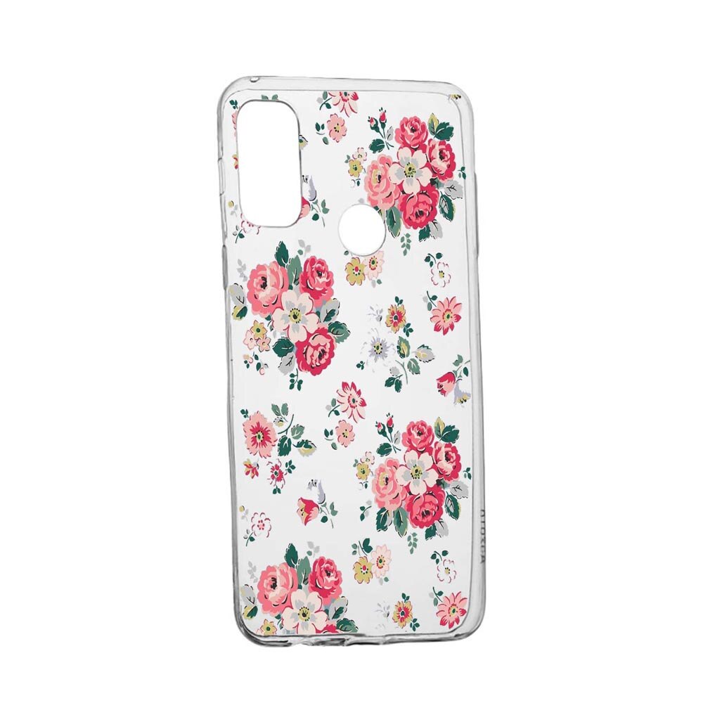 Husa Silicon Flowers, Pastel colors, Compatibila Cu Google Pixel 4a 5G, rezistenta la uzura, anti-alunecare, 511
