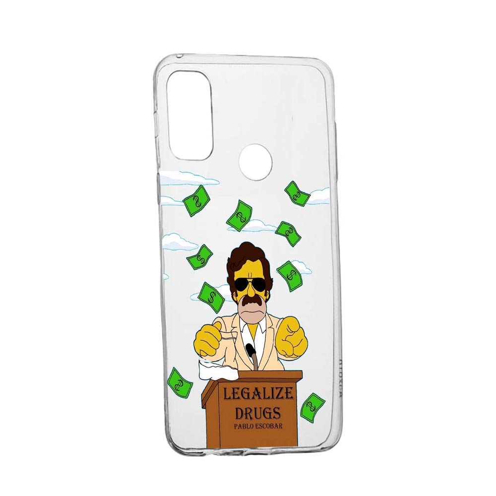 Husa Silicon Narcos Pablo Escobar, Movie Compatibila Cu Google Pixel 4a 5G, rezistenta la uzura, anti-alunecare, 437