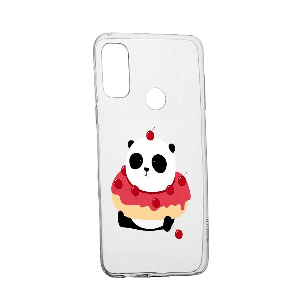 Husa Silicon Sweet Panda, Compatibila Cu Google Pixel 4a, rezistenta la uzura, anti-alunecare, 585