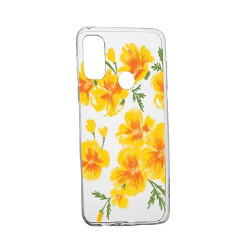 Husa Silicon Flowers, Pastel colors, Compatibila Cu Motorola Moto G20, rezistenta la uzura, anti-alunecare, 502 Husa Silicon Flowers, Pastel colors, Compatibila Cu Motorola Moto G20, rezistenta la uzura, anti-alunecare, 502