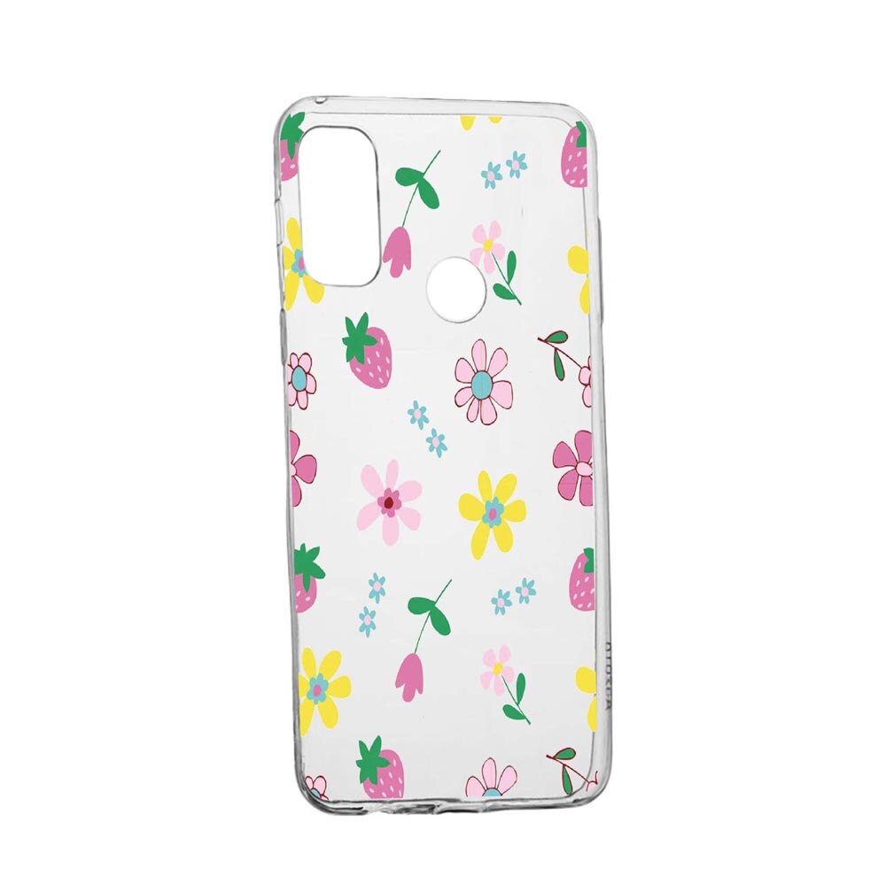 Husa Flowers, pentru Oppo A53, rezistenta la uzura, anti-alunecare, din silicon Premium, 687