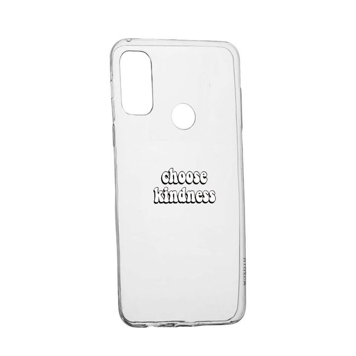Калъф Kindness Message за Alcatel 3X (2020) Устойчив на износване противоплъзгащ първокласен силикон 478