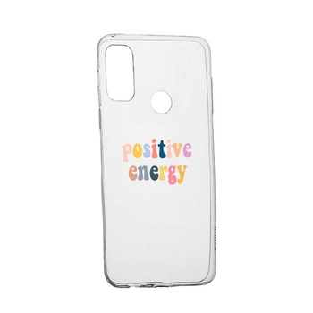 Husa Silicon Positive Energy, Compatibila Cu Google Pixel 4a, rezistenta la uzura, anti-alunecare, 479 Husa Silicon Positive Energy, Compatibila Cu Google Pixel 4a, rezistenta la uzura, anti-alunecare, 479