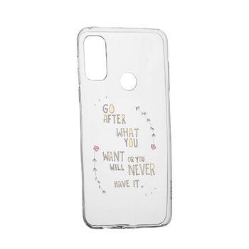 Husa Silicon Be Positive, Compatibila Cu Motorola Moto G10 / Moto G30 / Moto 10 Power, rezistenta la uzura, anti-alunecare, 483 Husa Silicon Be Positive, Compatibila Cu Motorola Moto G10 / Moto G30 / Moto 10 Power, rezistenta la uzura, anti-alunecare, 483