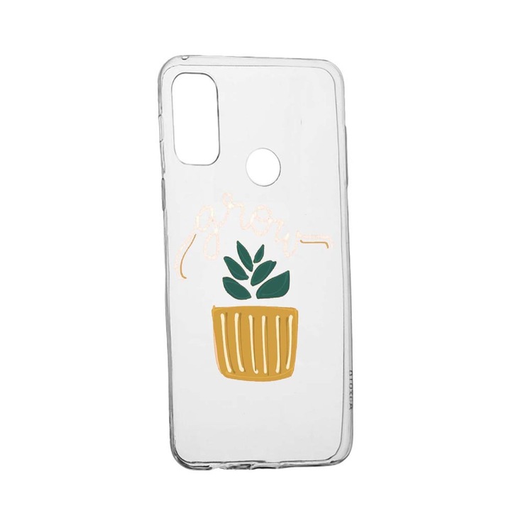 Grow message калъф за Alcatel 3X (2020) устойчив на износване противоплъзгащ премиум силикон 490