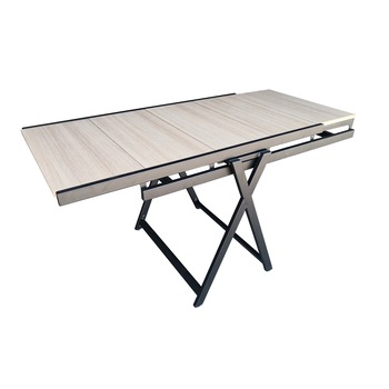 Masa extensibila tip raft, structura pal + metal, 800mm Masa extensibila tip raft, structura pal + metal, 800mm