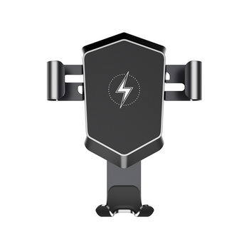 Suport telefon pentru auto cu incarcare wireless, fixare in grila de ventilatie, universal Android si iOS, wireless charger auto cu incarcare maxim 10W Suport telefon pentru auto cu incarcare wireless, fixare in grila de ventilatie, universal Android si iOS, wireless charger auto cu incarcare maxim 10W