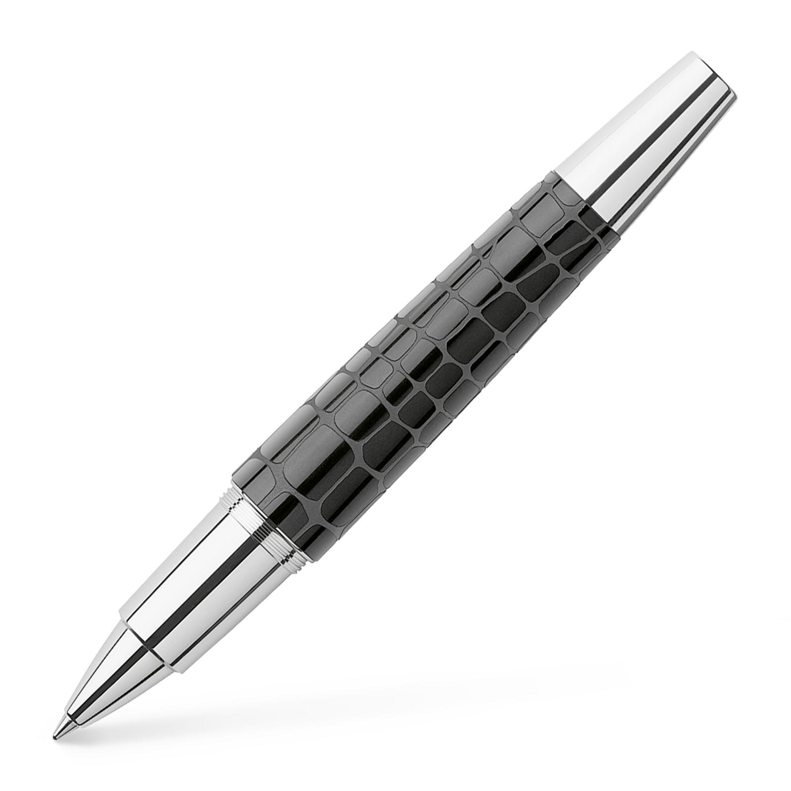 Roller E-Motion Croco Negru Faber-Castell