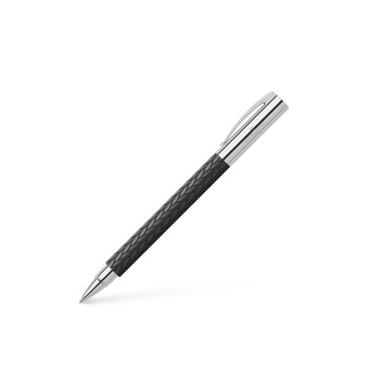 Roller Ambition 3D Leaves Negru Faber-Castell Roller Ambition 3D Leaves Negru Faber-Castell
