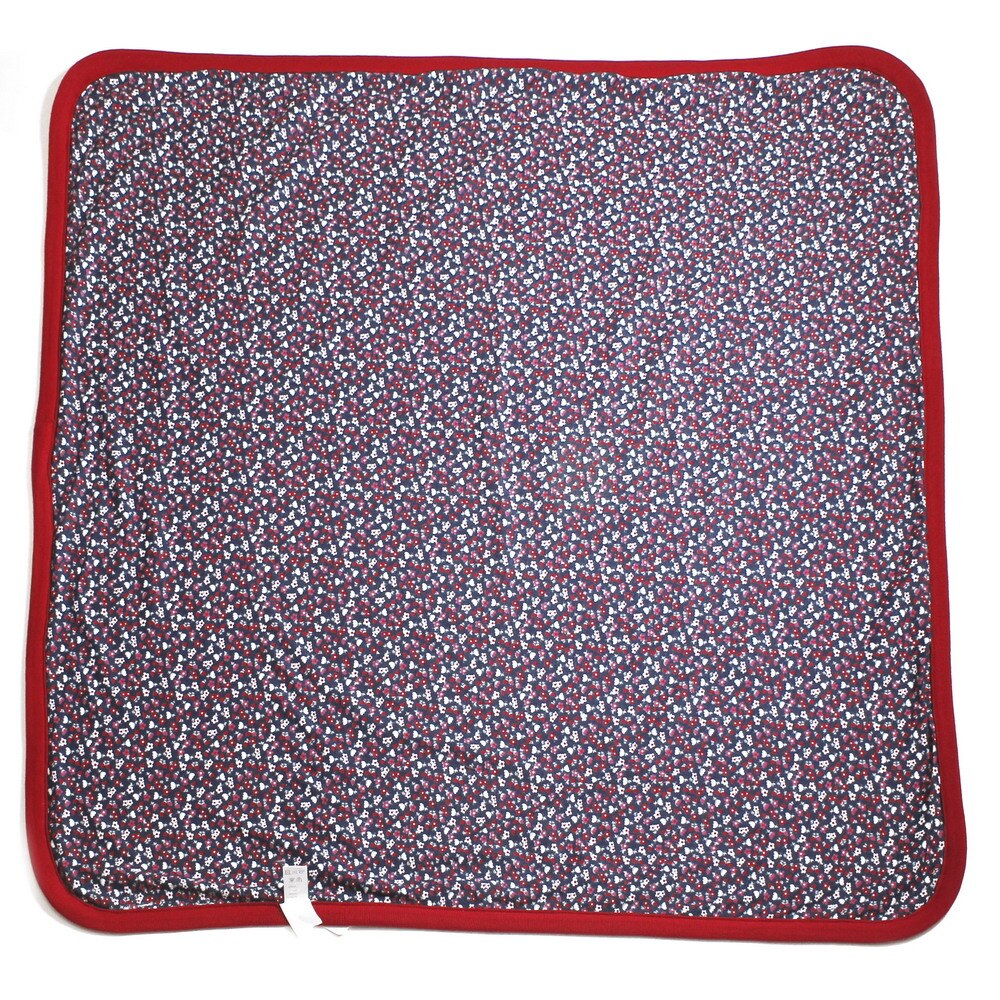 Paturica bebe nou-nascut Sofiaman, 17532, rosu imprimat