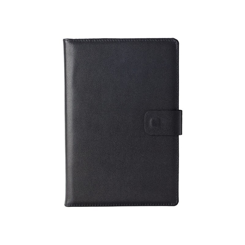 Agenda nedatata 15.7 x 23.8 cm, neagra, Bristol