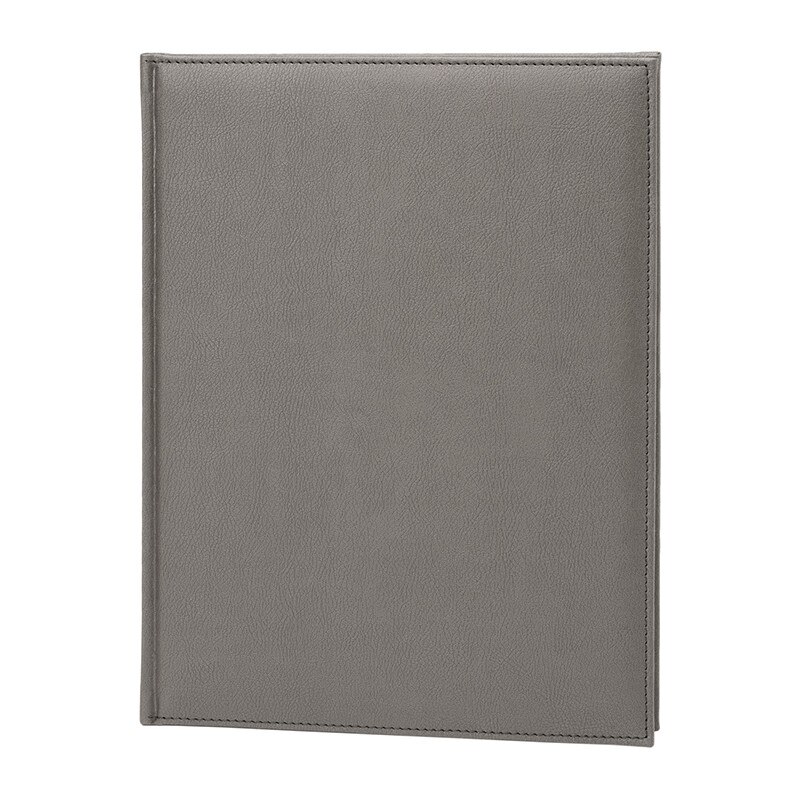 Agenda datata saptamanal 21x27 cm, gri, Lux