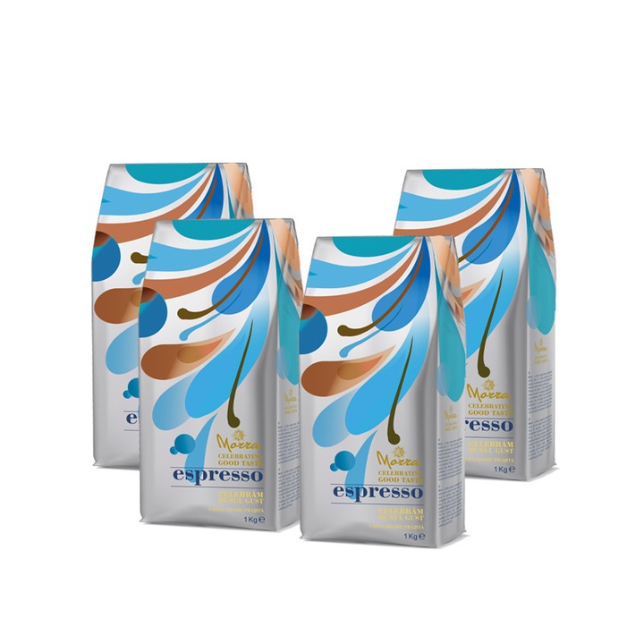 Kiszerelés 4 kg x Morra Espresso szemes kávé