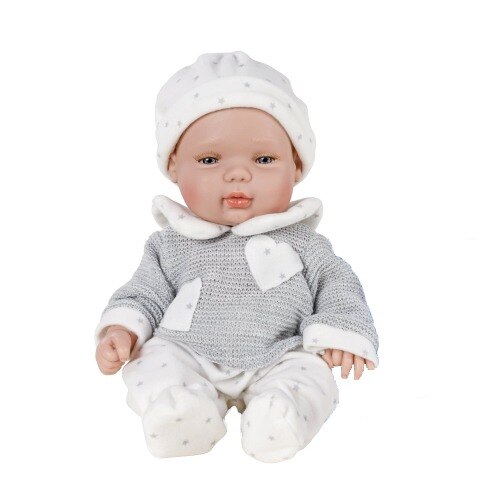 Papusa bebelus Imaginarium My Babybebe Teo cu imbracaminte de schimb si accesorii