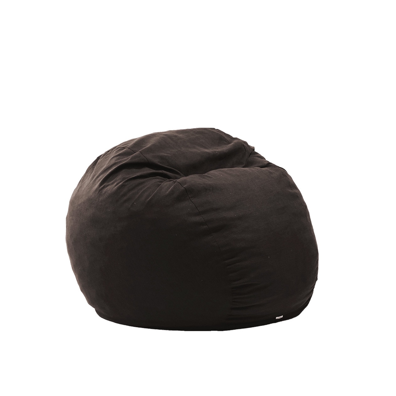 Fotoliu Pufrelax Matusalem Dark Chocolate (Gama Premium Textil) umplut cu fulgi de burete memory mix