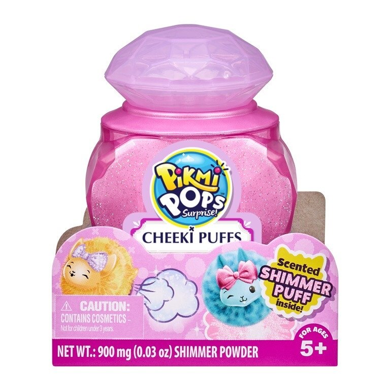 Pachet Surpriza Pikmi Pops Cheeki Puffs Cu 1 Personaj De Plus Parfumat, Patulence