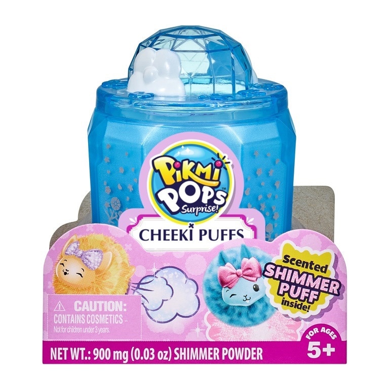 Pachet Surpriza Pikmi Pops Cheeki Puffs Cu 1 Personaj De Plus Parfumat, Hoot Poot