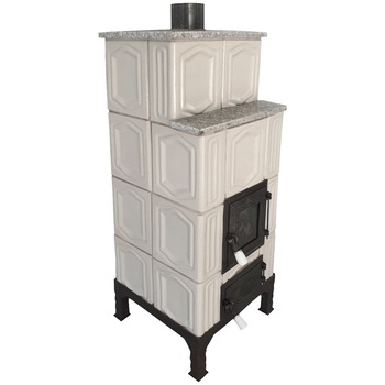 Soba teracota turn 4 randuri bej usa sticla serie mica Soba teracota turn 4 randuri bej usa sticla serie mica