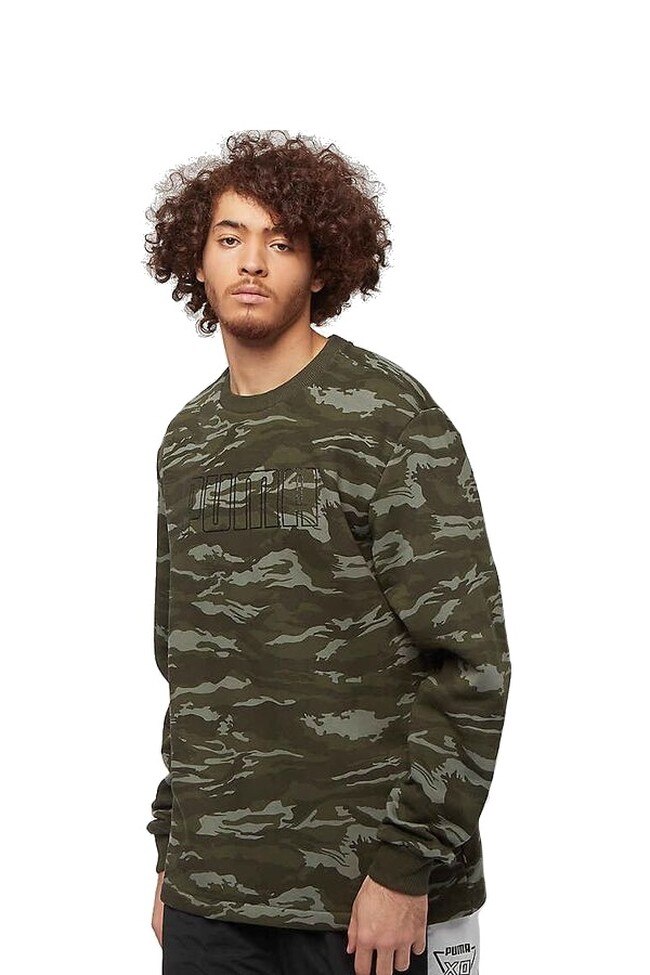 Bluza barbati Puma Camo Fleece